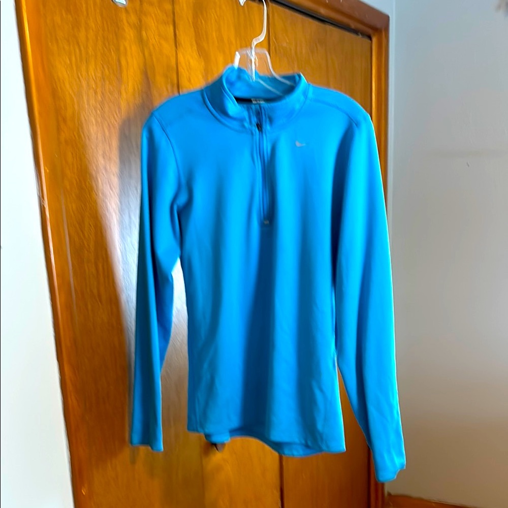 Nike Blue Long Sleeve Pullover
